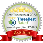 Best Business of 2022 ThreeBest Jeannie Ingram